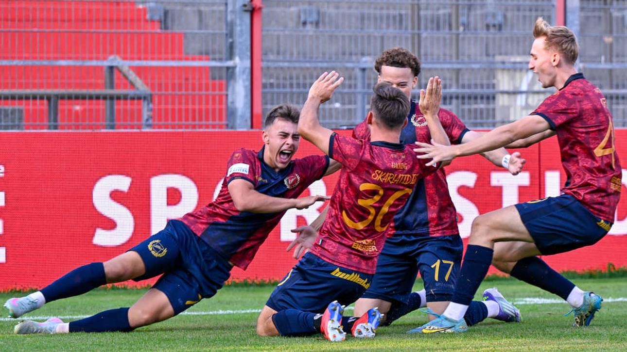 Unterhaching bejubelt die frühe Führung