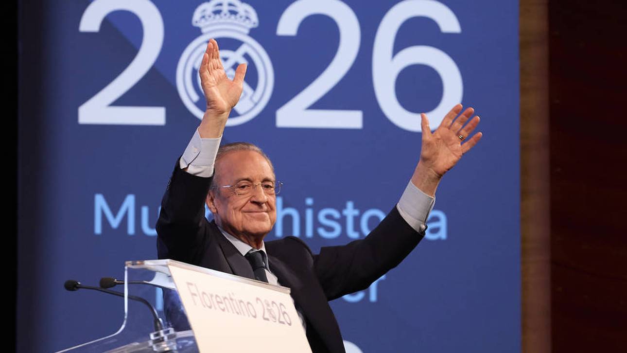 Florentino Pérez bleibt Präsident von Real Madrid