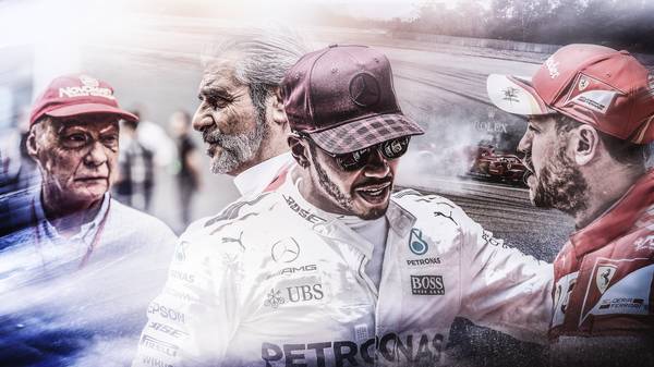 Psycho-Krieg zwischen Mercedes und Ferrari in der Formel 1