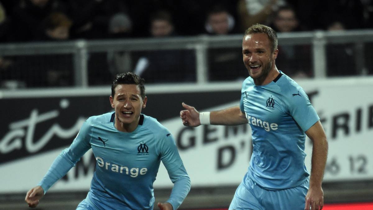 PLATZ 10 - FLORIAN THAUVIN (Olympique Marseille): 12 Tore - 11 (Ligue 1) + 1 (Europa League)