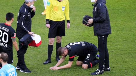 Lars Bender von Bayern Leverkusen muss seine Karriere ohne einen weiteren Einsatz beenden