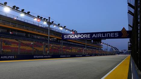 Der Große Preis von Singapur bleibt im Formel1-Kalender