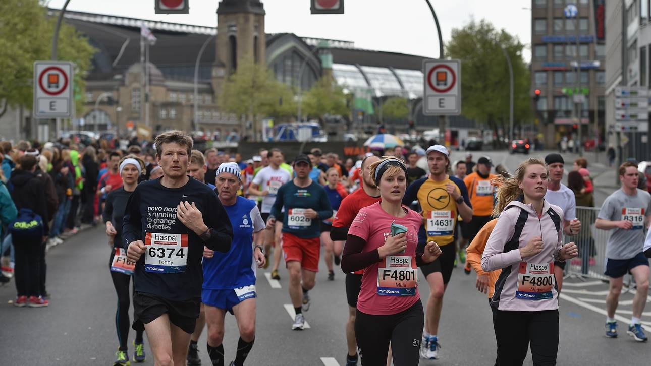 Abera gewinnt den Hamburg-Marathon