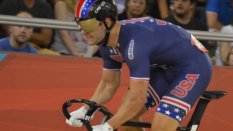 Bobby Lea of the US competes during the 