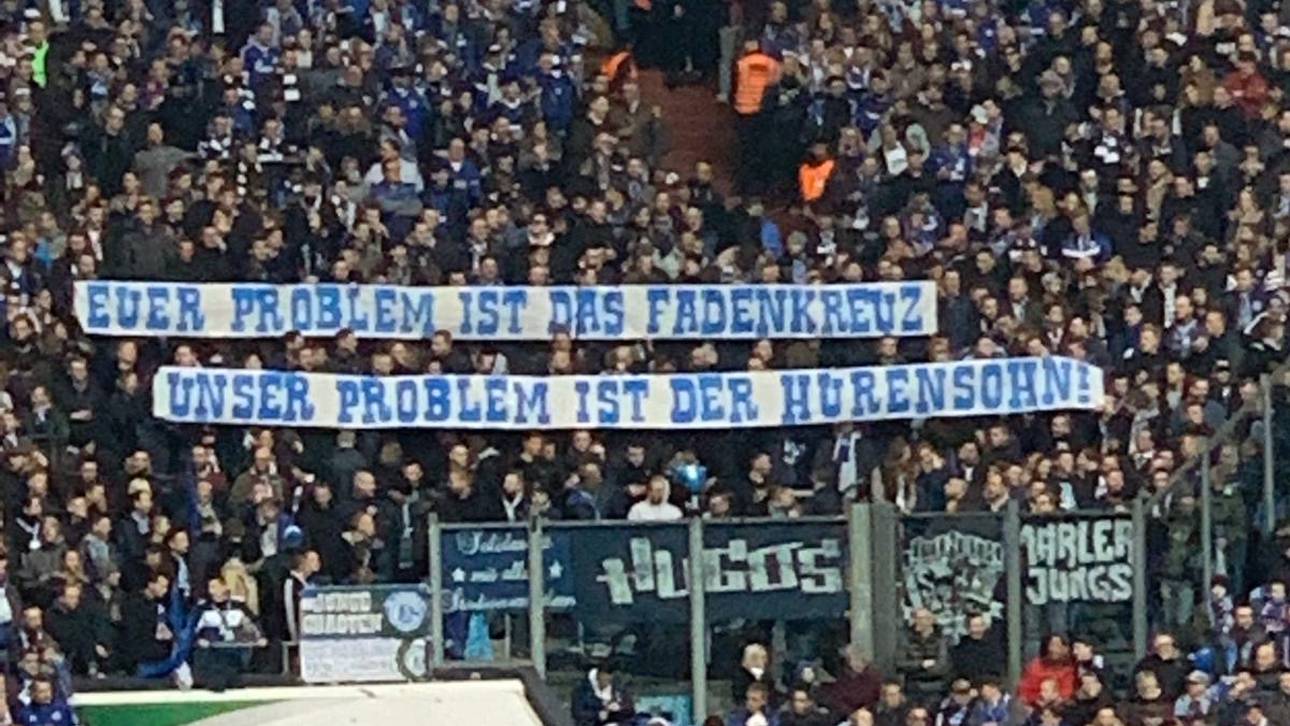 Das Banner gegen Hopp