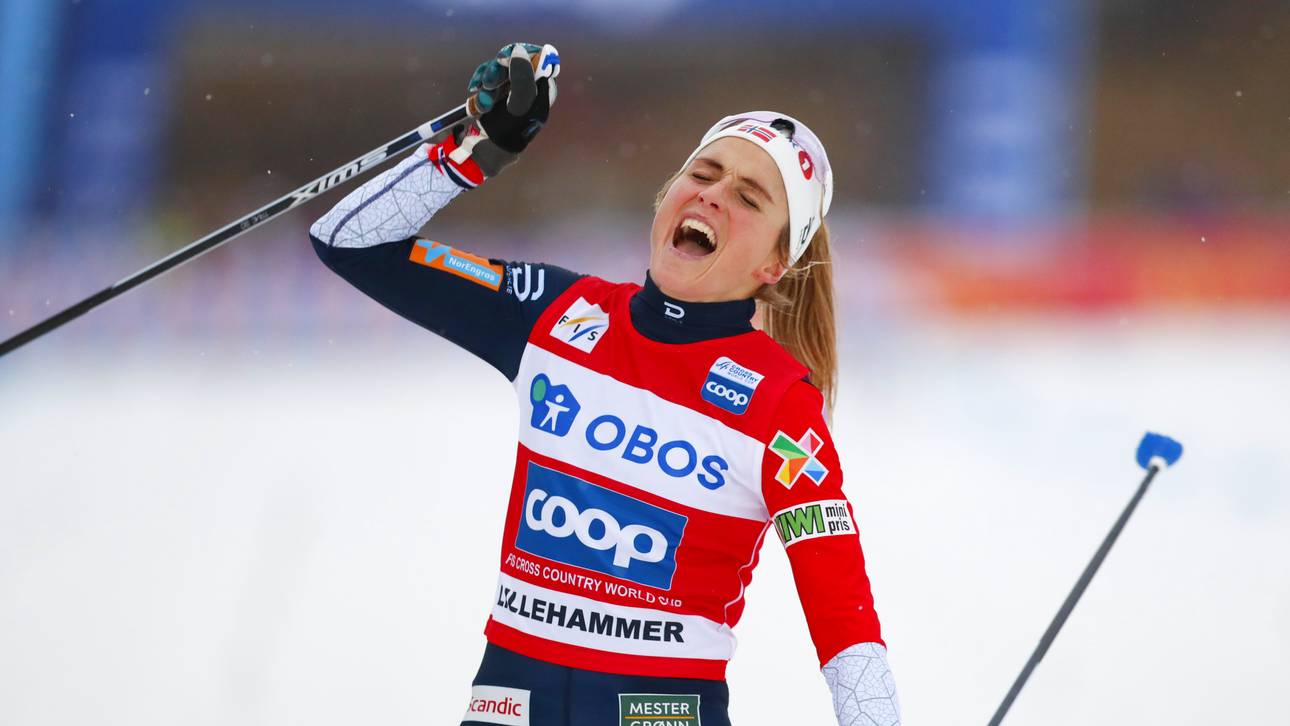 Johaug demütigt Konkurrenz bei Sieg