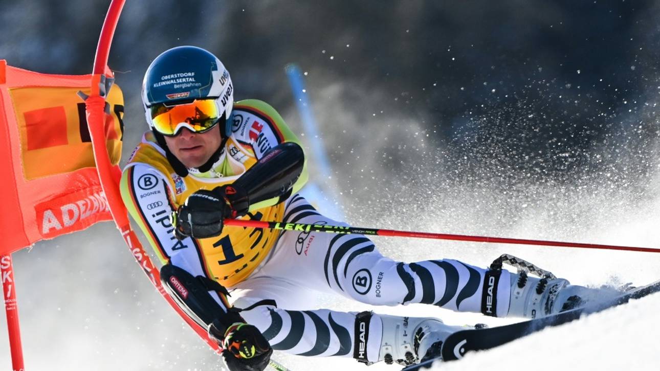 Schmid in Adelboden schon weit zurück