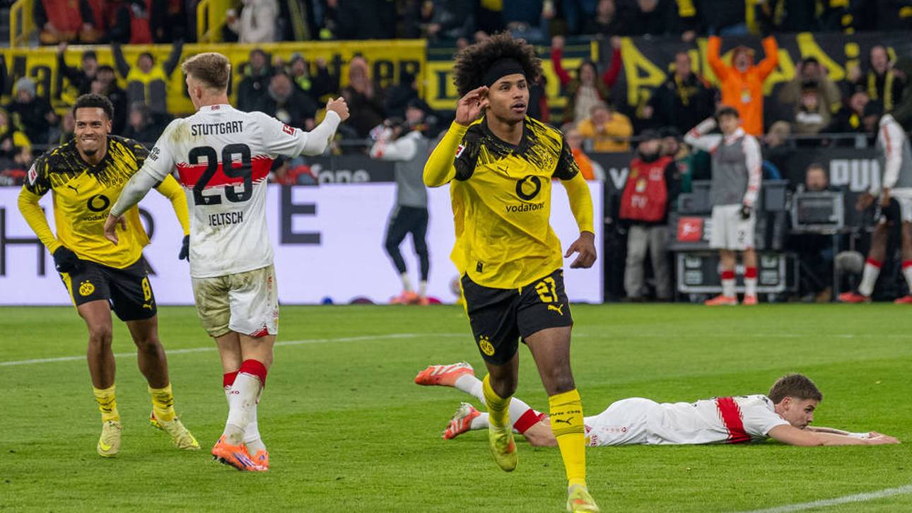 BVB-Star Karim Adeyemi sorgte mit dieser Jubelgeste für Rätsel