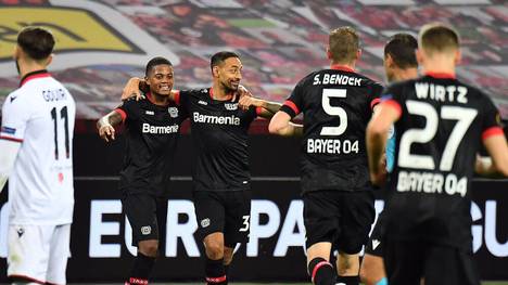Joker Karim Bellarabi steuerte zwei Tore zum Leverkusener Sieg bei