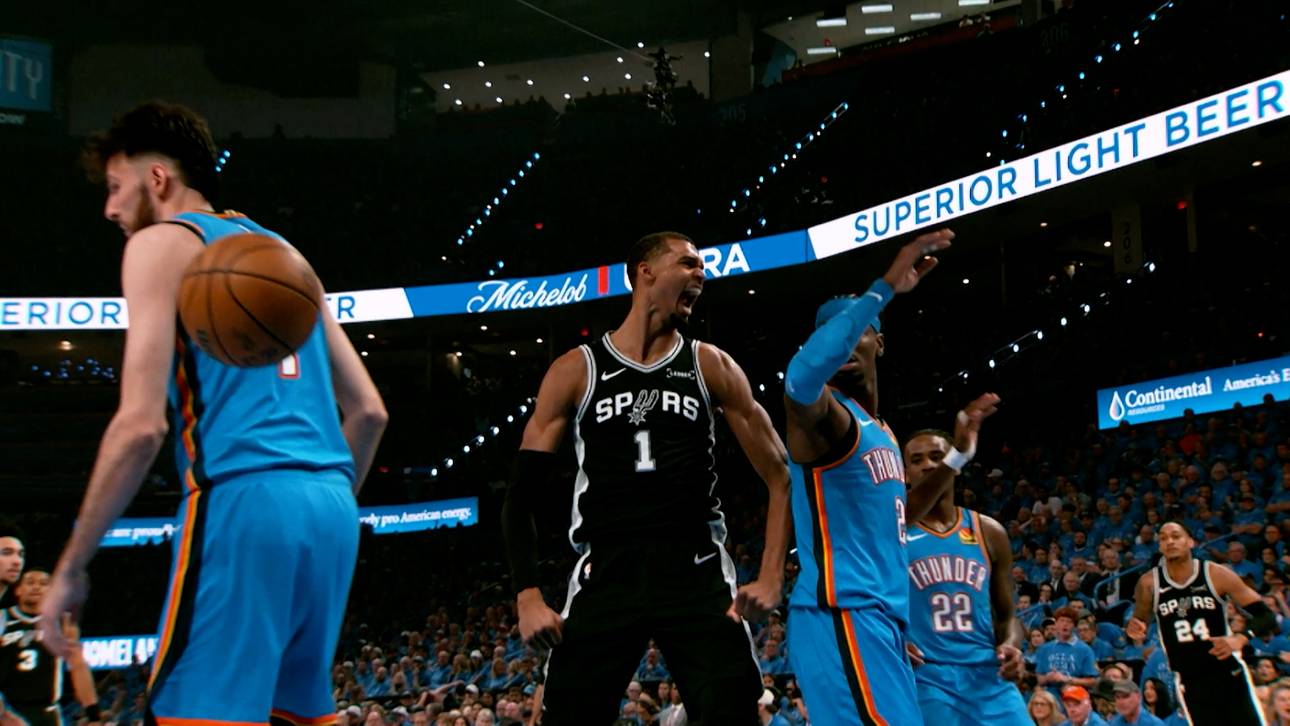 Historisch! So nahm Wemby die Thunder auseinander