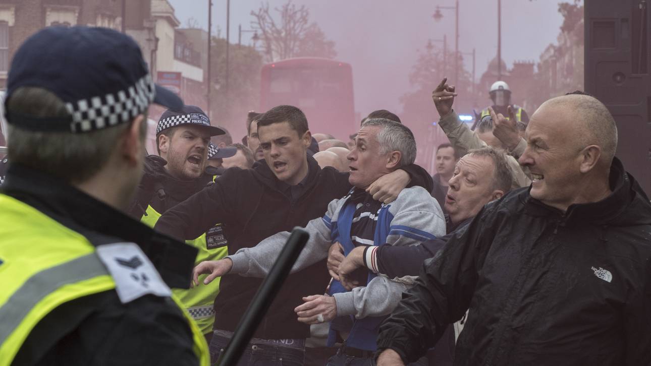 Heftige Ausschreitungen vor WM-Test