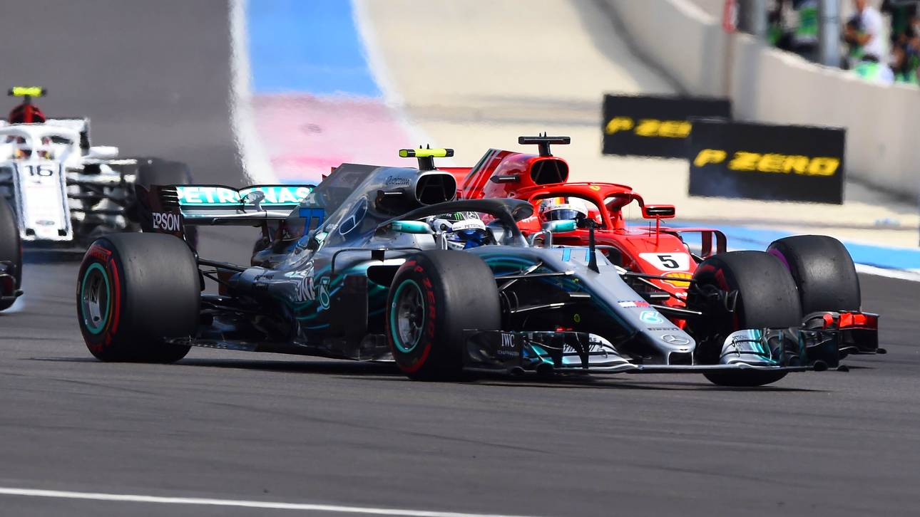 Vettel räumt Bottas am Start ab