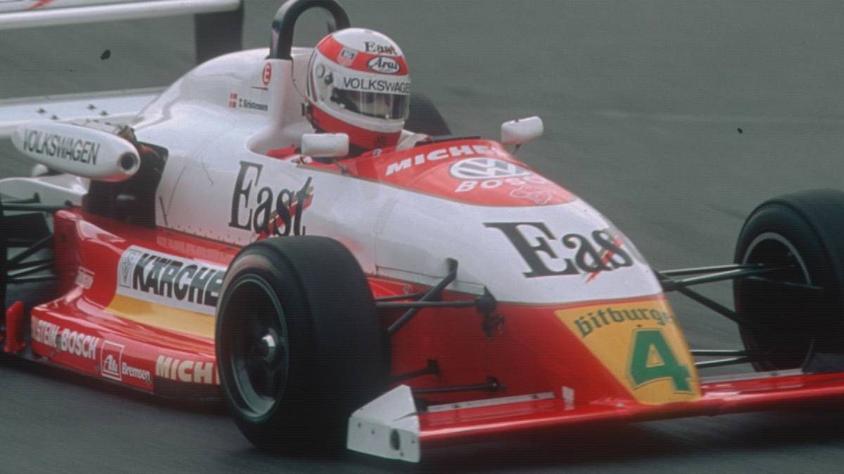 1991: Im gleichen Jahr wird Tom Kristensen "powered by Volkswagen" Deutscher Formel-3-Meister