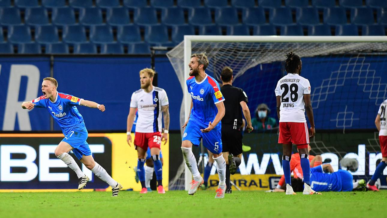HSV verpasst Sieg in Nachspielzeit