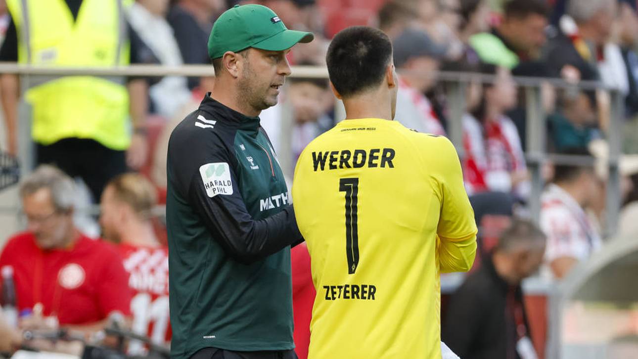 Michael Zetterer (r.) pflegt ein gutes Verhältnis zu seinem Trainer Ole Werner (l.)