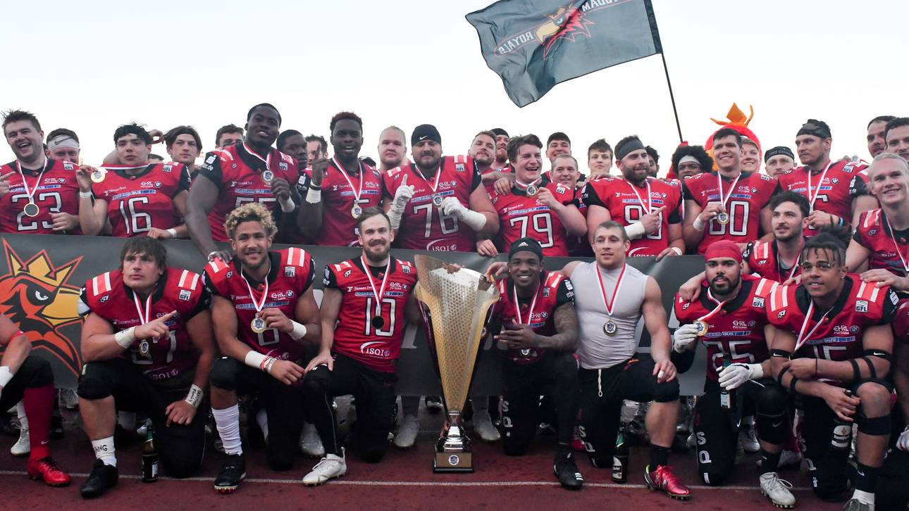 Royals gewinnen den Eurobowl