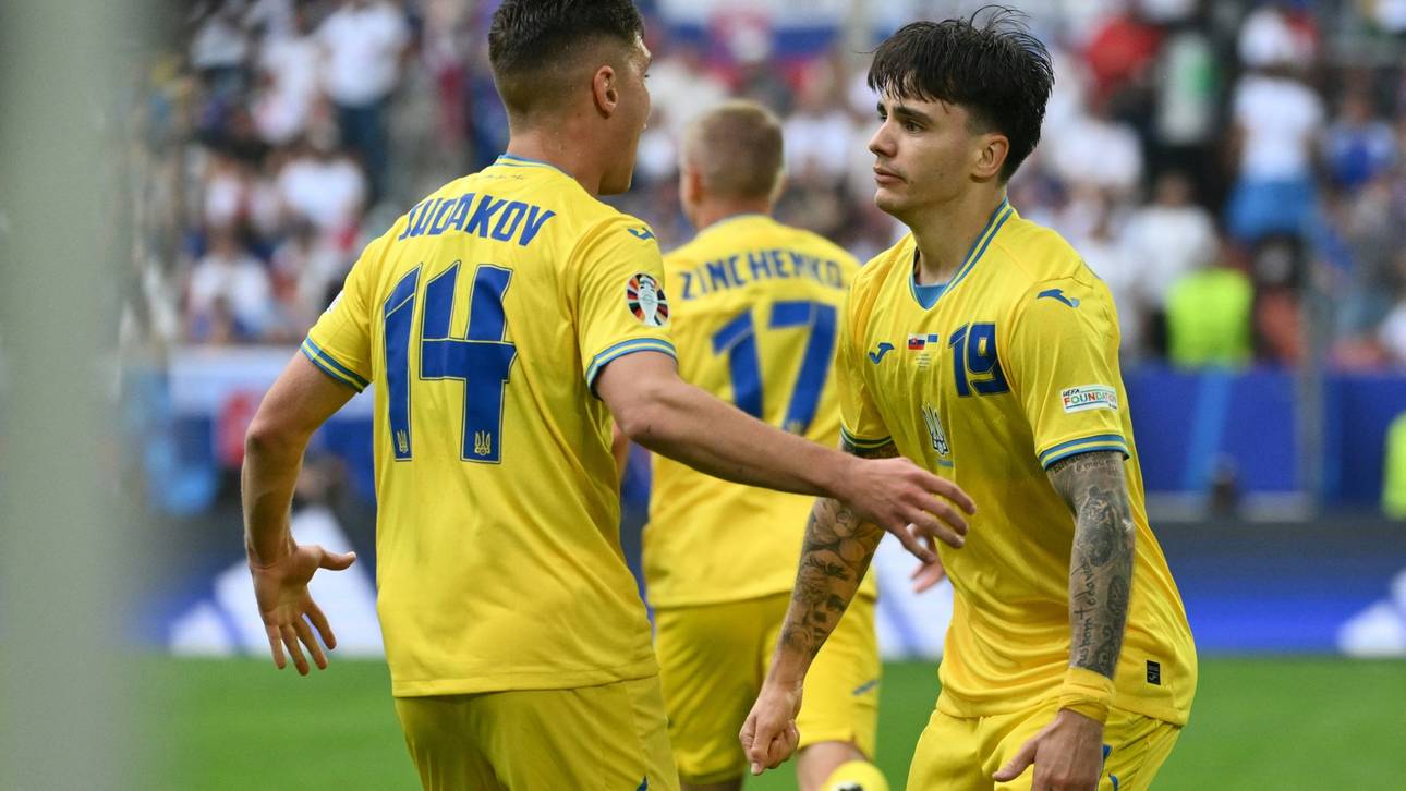 Emotionaler Sieg: Ukraine träumt vom Achtelfinale