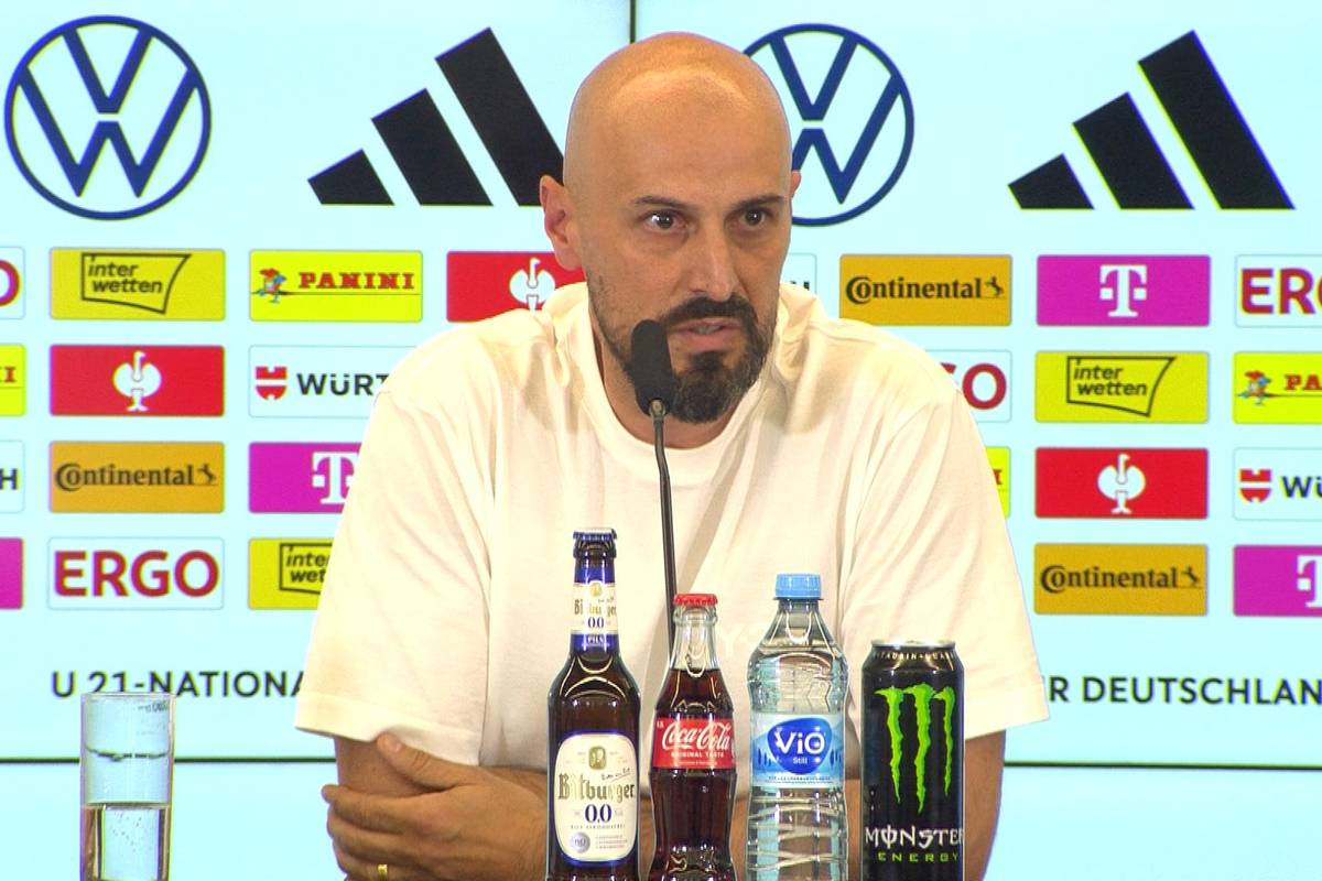 Antonio Di Salvo kann erst zum Start der U21-EM auf Stürmer Nick Woltemade bauen. Zuvor wird dieser bei der A-Nationalmannschaft gebraucht.