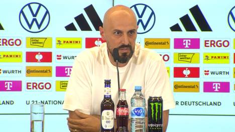 Antonio Di Salvo kann erst zum Start der U21-EM auf Stürmer Nick Woltemade bauen. Zuvor wird dieser bei der A-Nationalmannschaft gebraucht.