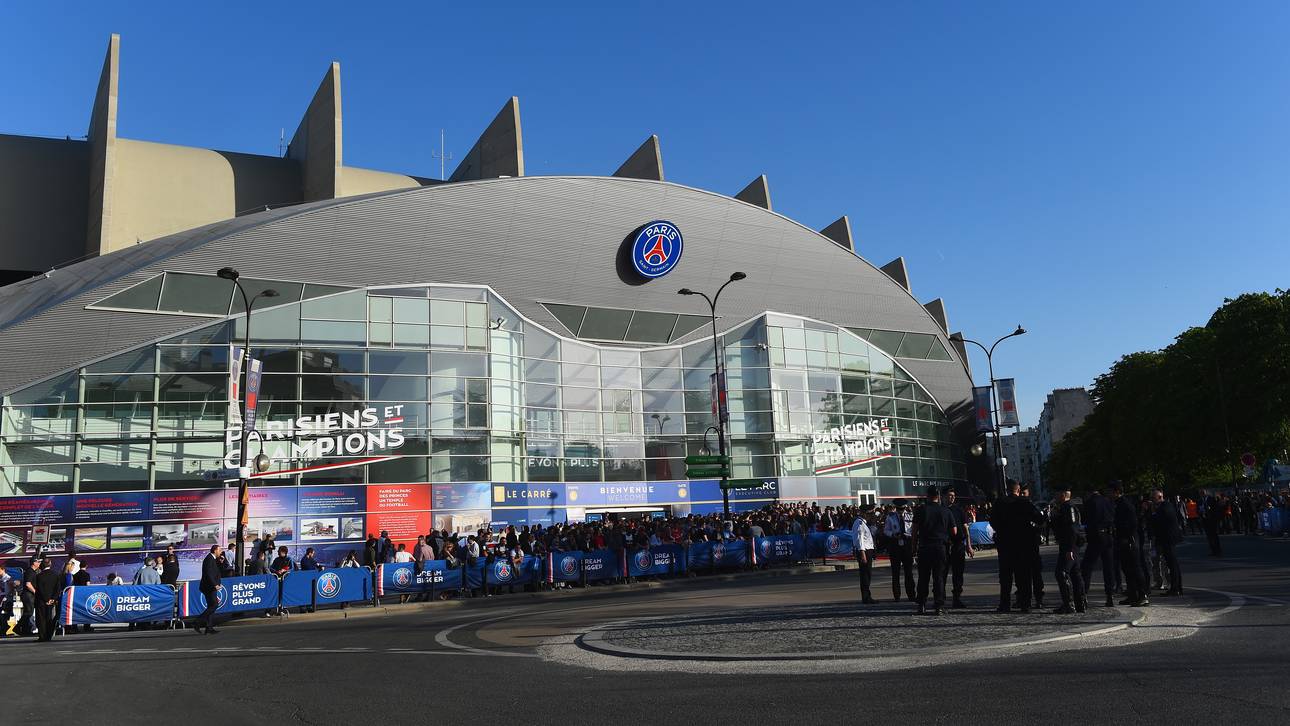 Der Parc des Princes in Paris