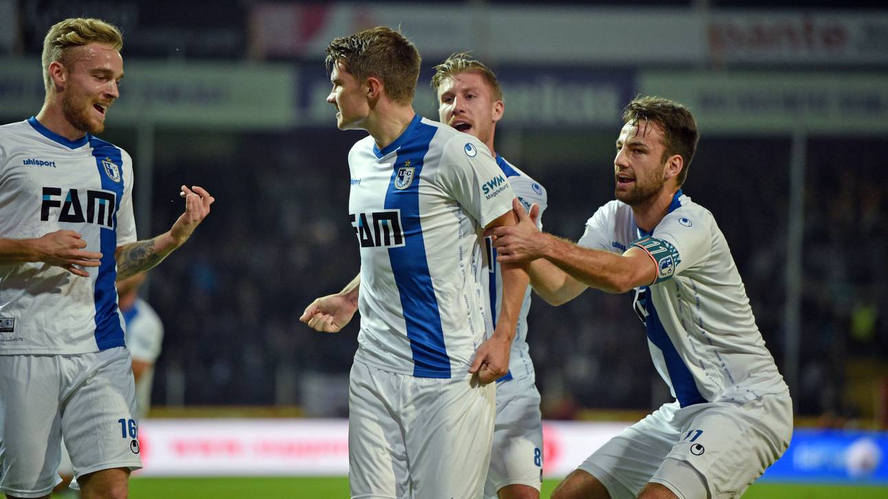 Magdeburg klettert an die Spitze