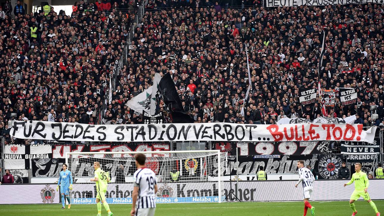 Frankfurts Ultras sorgen für Eklat