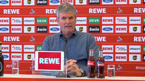 Friedhelm Funkel ist Nachfolger von Markus Gisdol beim 1. FC Köln. Auf seiner ersten Pressekonferenz berichtet er, wie er den Klassenerhalt noch schaffen will und wieso er wieder als Trainer arbeitet.