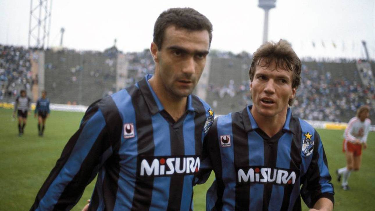 Guiseppe Bergomi spielte bei Inter einst auch an der Seite von Lothar Matthäus