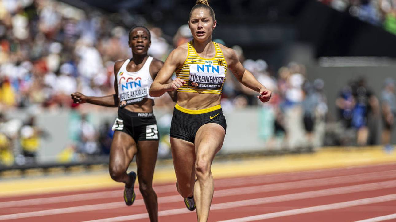 Lückenkemper trotz Problemen weiter