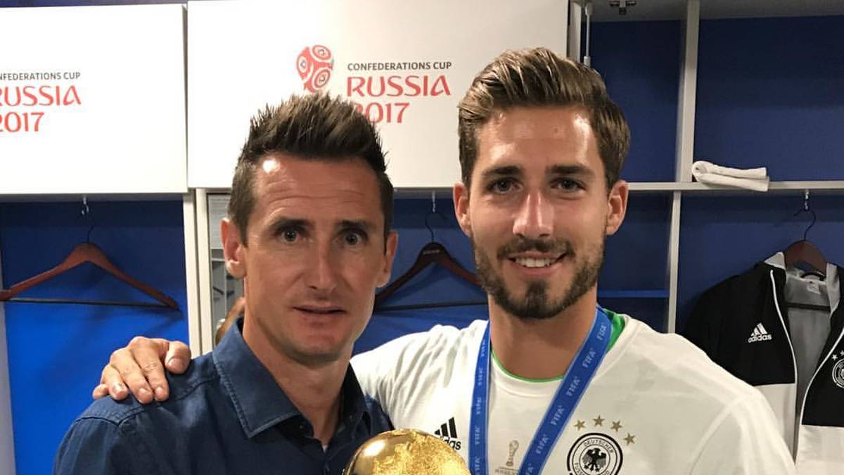 Als Spieler gewann Miroslav Klose nie den Confed Cup. Als DFB-Praktikant im Trainerteam hat er es geschafft