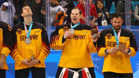 Die deutsche Eishockey-Nationalmannschaft durfte sich über Silber bei Olympia freuen