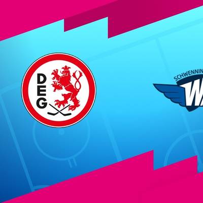 Düsseldorfer EG - Schwenninger Wild Wings (Highlights)