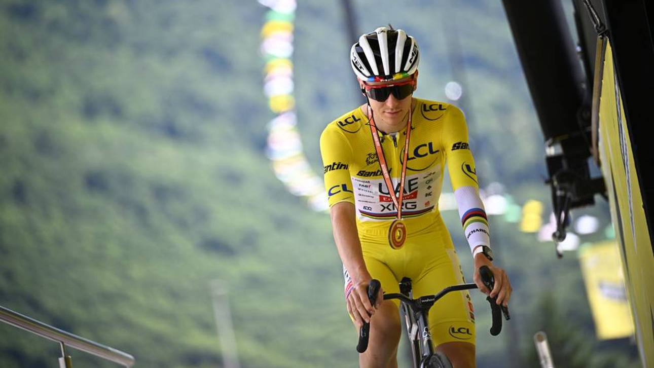 Tadej Pogacar war sich nicht sicher, ob er die Tour würde beenden können