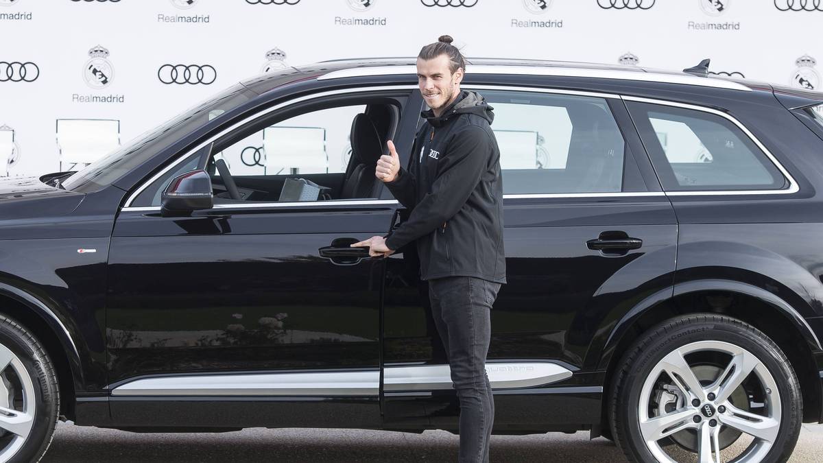 Gareth Bale - Audi Q7 Sport 3.0 TDI, Orcaschwarz, 272 PS, Beschleunigung 0-100 km/h in 6,1 s  
