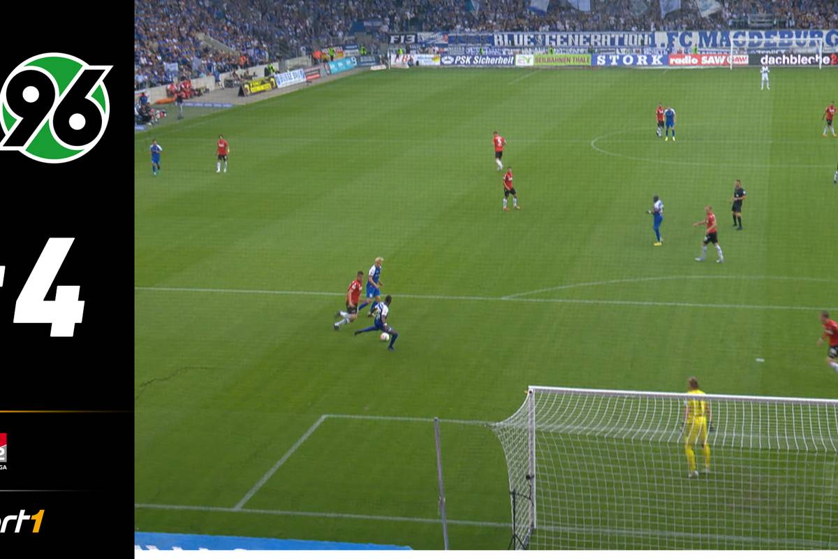 Hannover 96 feiert beim 1. FC Magdeburg den nächsten Saisonsieg und glänzt. Dafür sorgen die Fans für hässliche Szenen und das Stadion muss sogar geräumt werden.