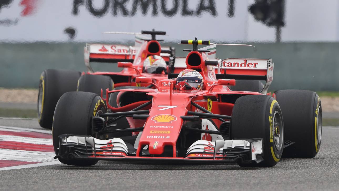 Vettel top – Schaden bei Räikkönen