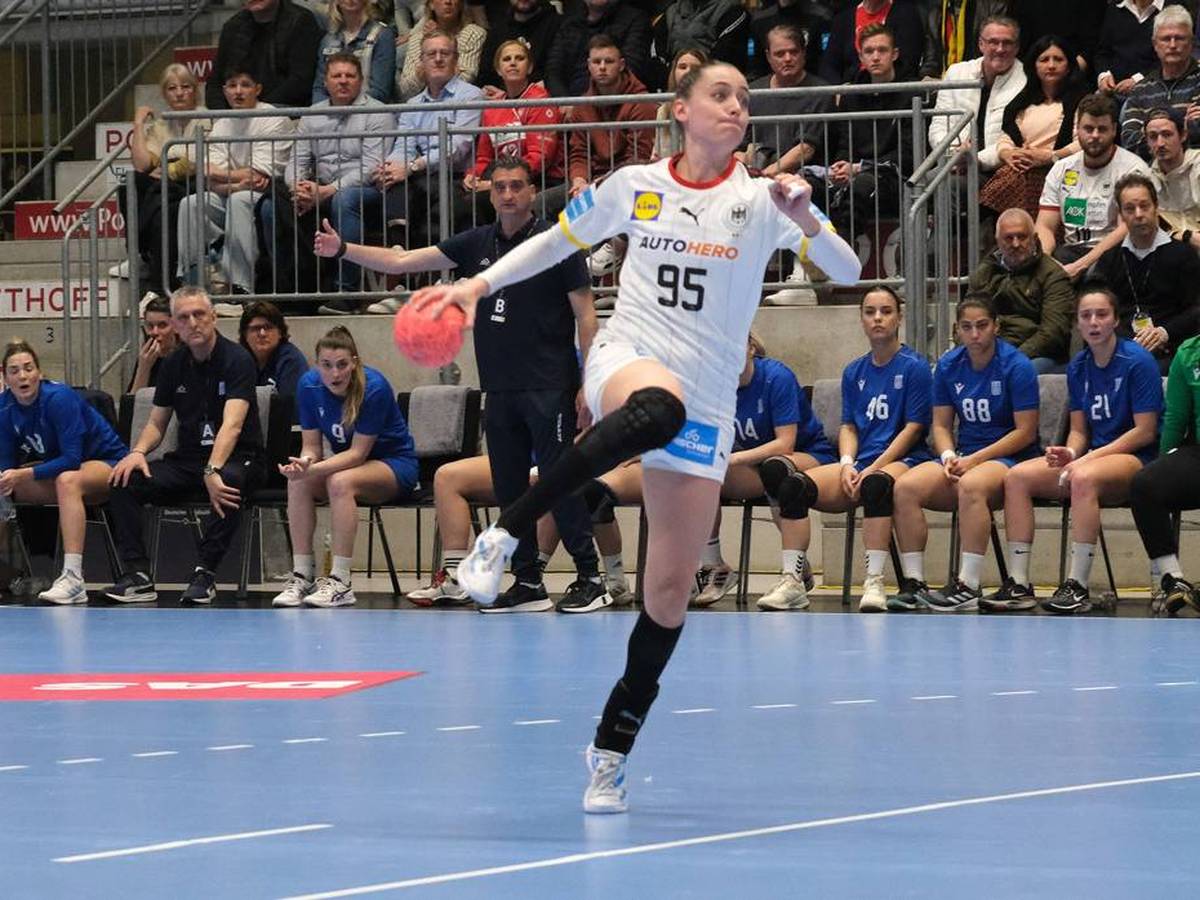 Handball EM-Quali der DHB-Frauen Deutschland
