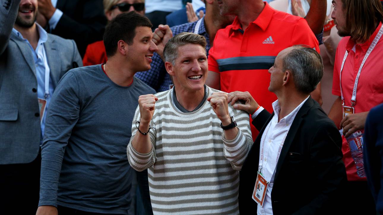 Schweinsteiger besucht Ivanovic