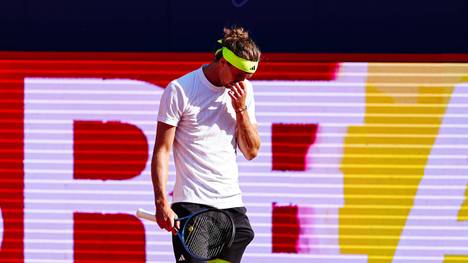 Alexander Zverev verlor in Hamburg