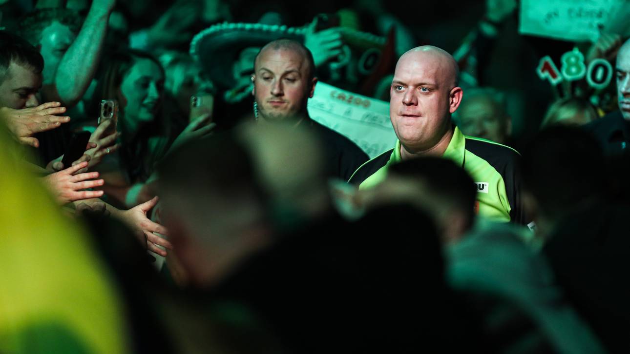 Van Gerwen meldet sich nach Fiasko