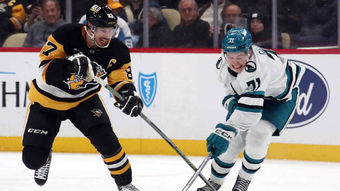 Sidney Crosby (l.) und Macklin Celebrini: Im kanadischen Nationalteam Kollegen und in der NHL Rivalen