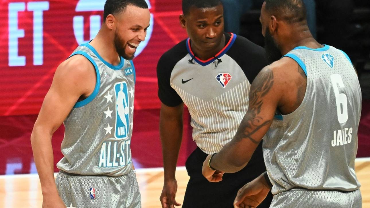 James und Curry gewinnen Allstar-Game