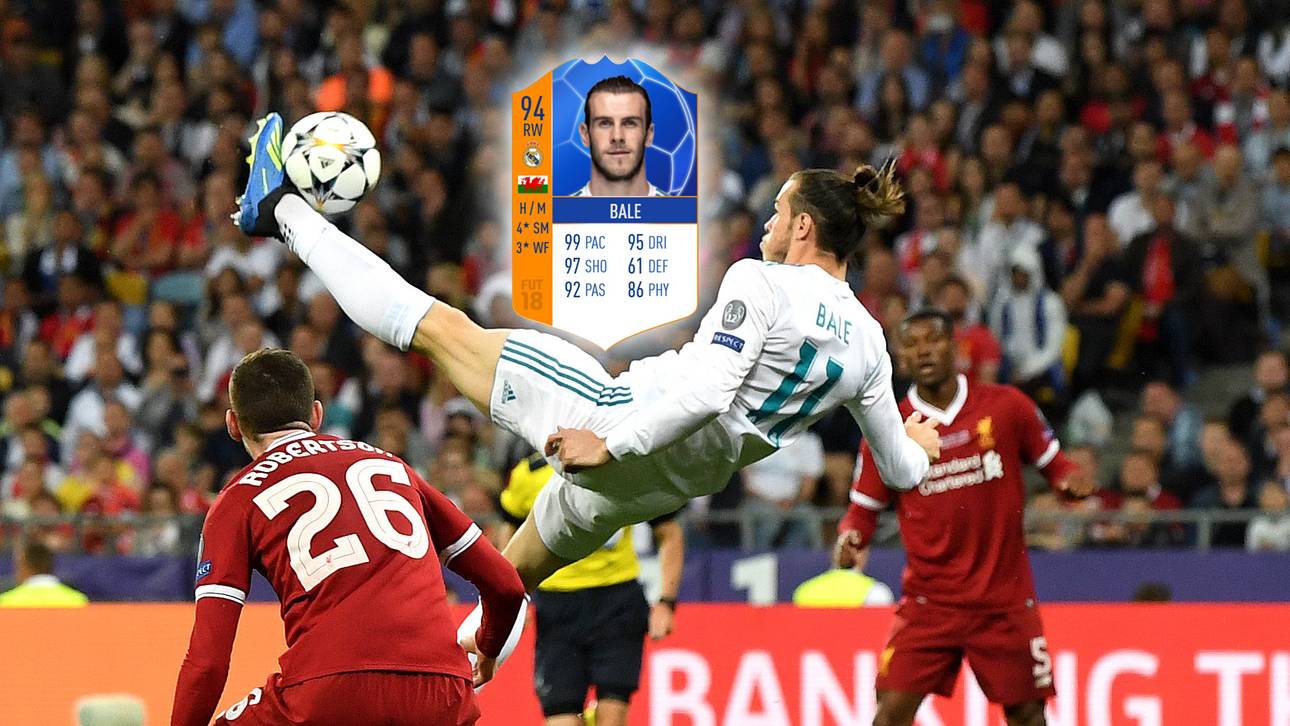 FIFA 18: Bale mit Karte geehrt