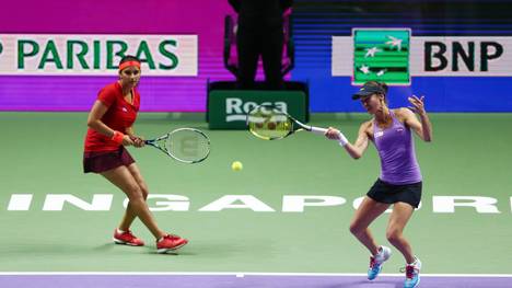 Sania Mirza und Martina Hingis stehen im Halbfinale