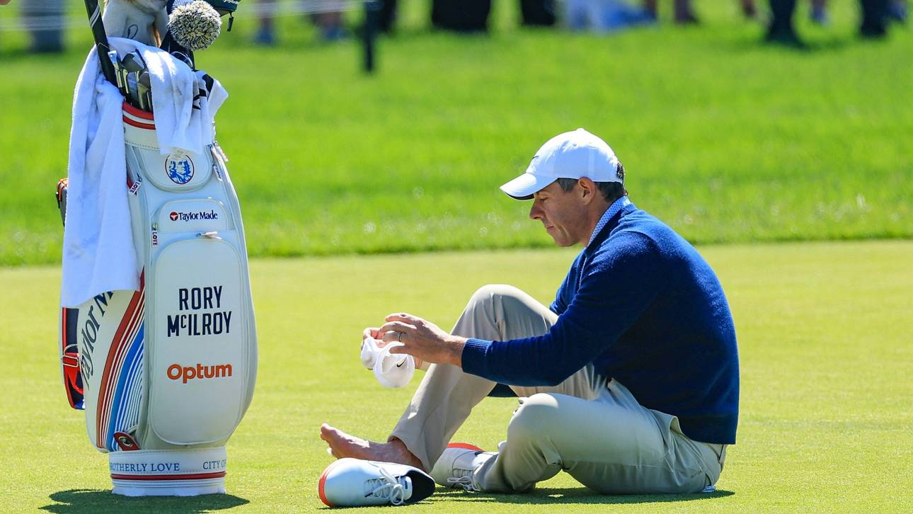 Golf-Superstar McIlroy ausgebremst