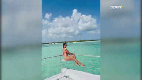 Lionel Messis Ehefrau Antonela Roccuzzo kassiert haufenweise Likes für ein Urlaubsfoto auf einer Luxusyacht in der Dominikanischen Republik.