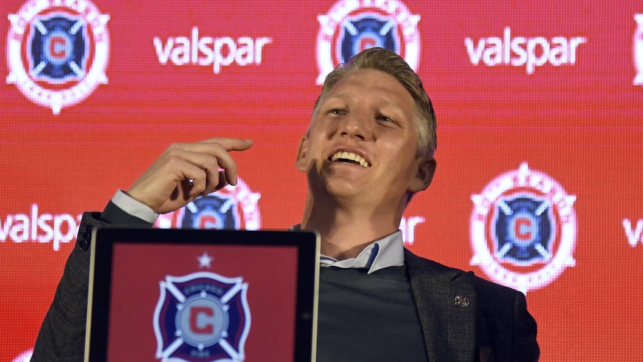 Schweinsteiger in Chicago vorgestellt