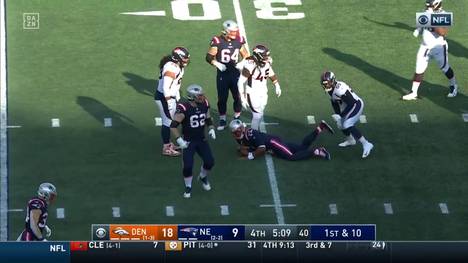 In den 21 Jahren als Trainer der Patriots hat Bill Belichick gegen die Broncos wohl sein schlechteste Heimspiel erlebt. Newton und Co. kommen nicht in Fahrt.