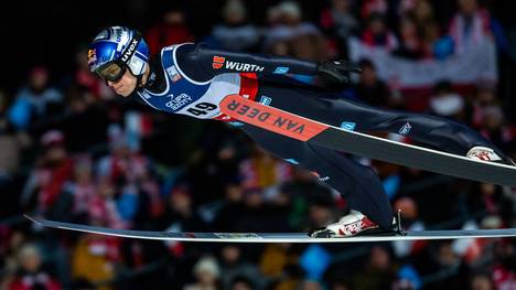 Andreas Wellinger greift nach dem WM-Titel im Skifliegen