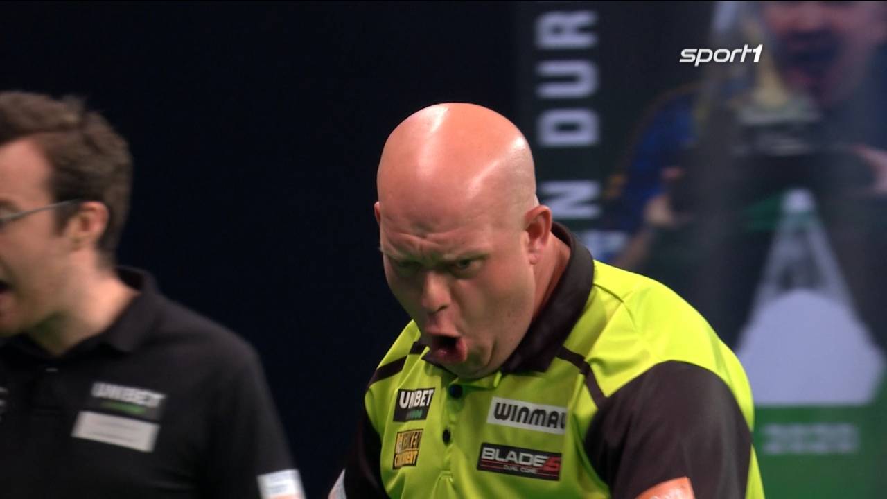 Darts Premier League: Michael van Gerwen besiegt Jonny Clayton mit 8:5